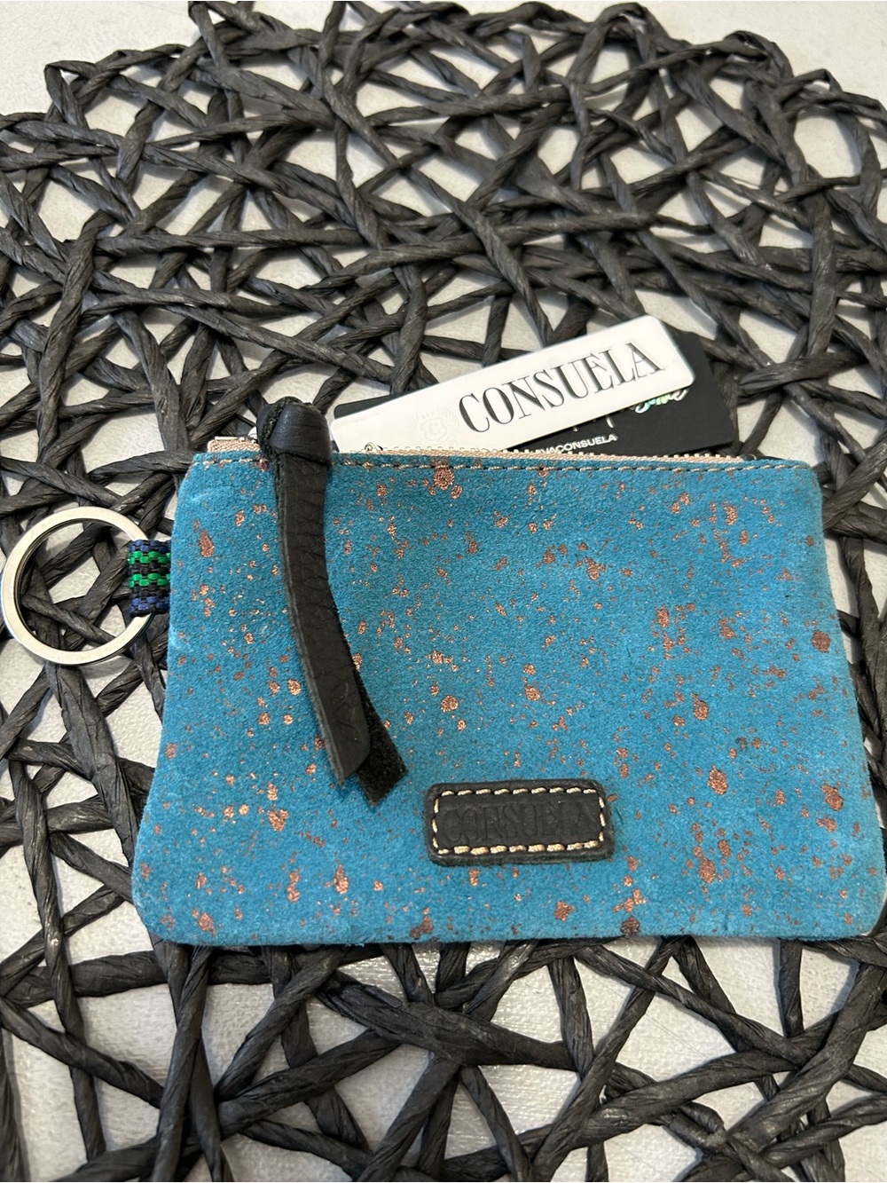 NWT CONSUELA Nilo Pouch in Slate Blue